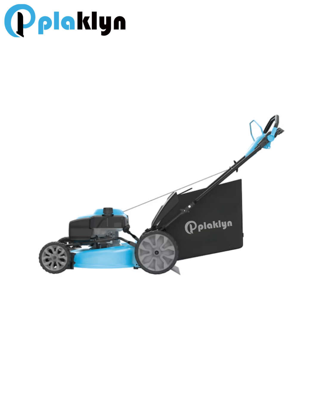 Plaklyn 21-Inch 196cc RWD Self-Propelled 3-in-1 Lawn Mower with PowerAdap