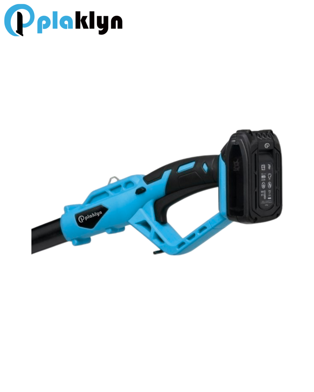 Plaklyn 18V Cordless Telescopic Hedge Trimmer – Dual Action with 2.0Ah Battery (YT-82834)