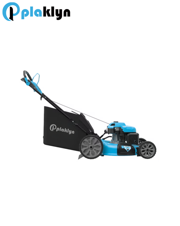 Plaklyn 21-Inch 196cc RWD Self-Propelled 3-in-1 Lawn Mower with PowerAdap