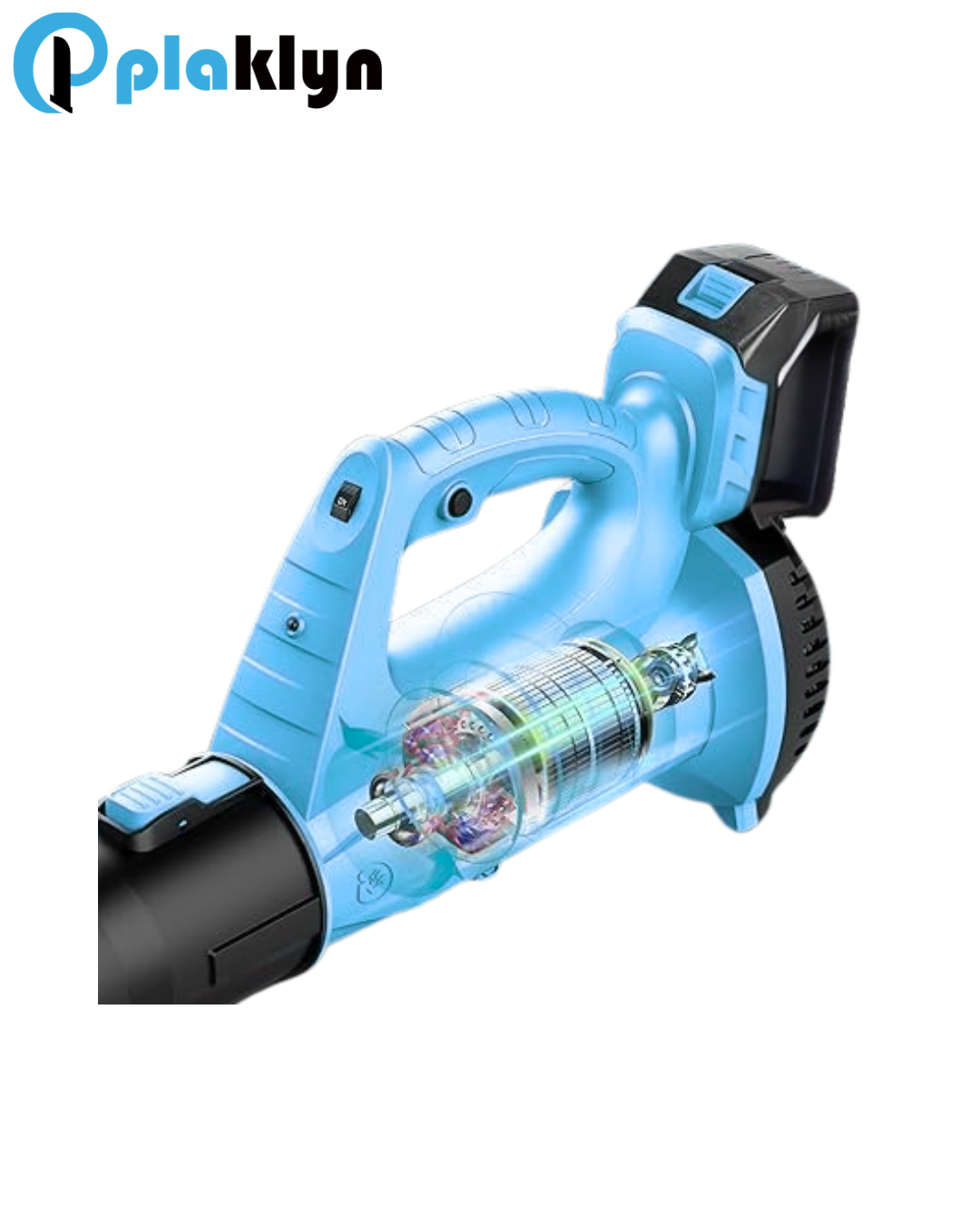 Plaklyn Cordless Leaf Blower – 320 CFM, 150 MPH, Lightweight with Battery & Charger