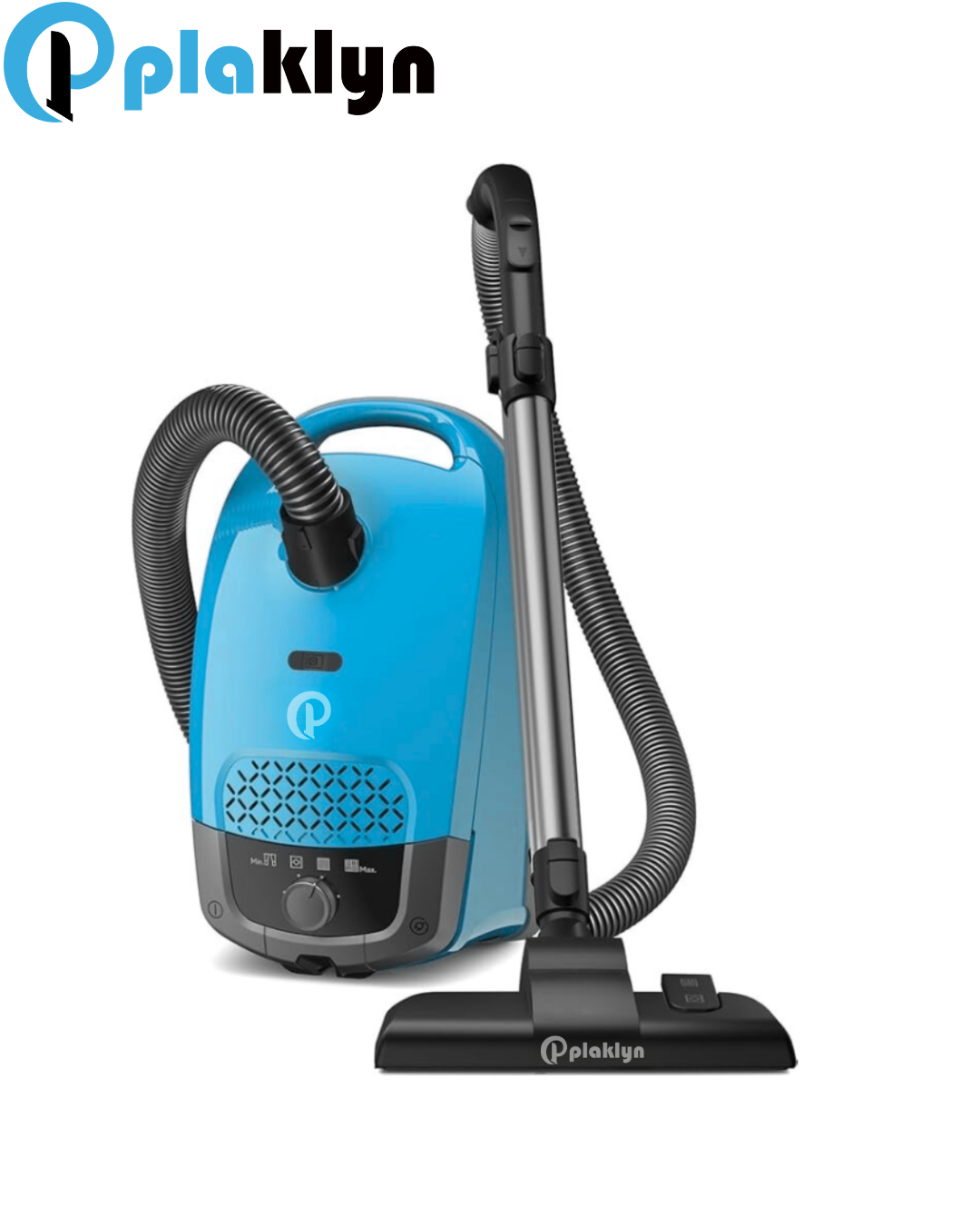 Plaklyn Guard S1 Junior Bagged Cylinder Vacuum Cleaner – Lightweight with AirClean Filter & FiberTeQ Floorhead (Terra Red)