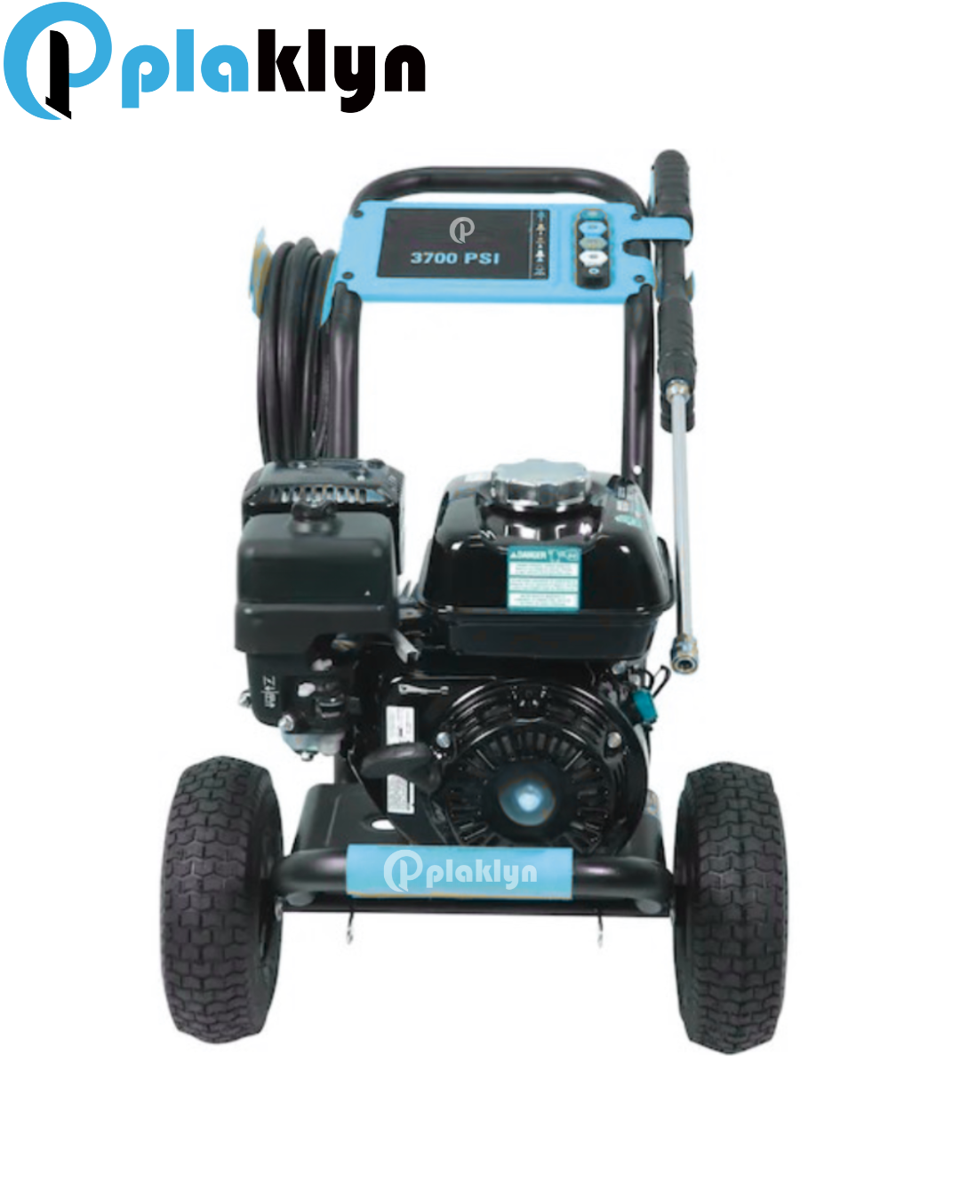 Plaklyn 3700 PSI 2.5 GPM Cold Water Gas Pressure Washer – High-Performance Outdoor Cleaner