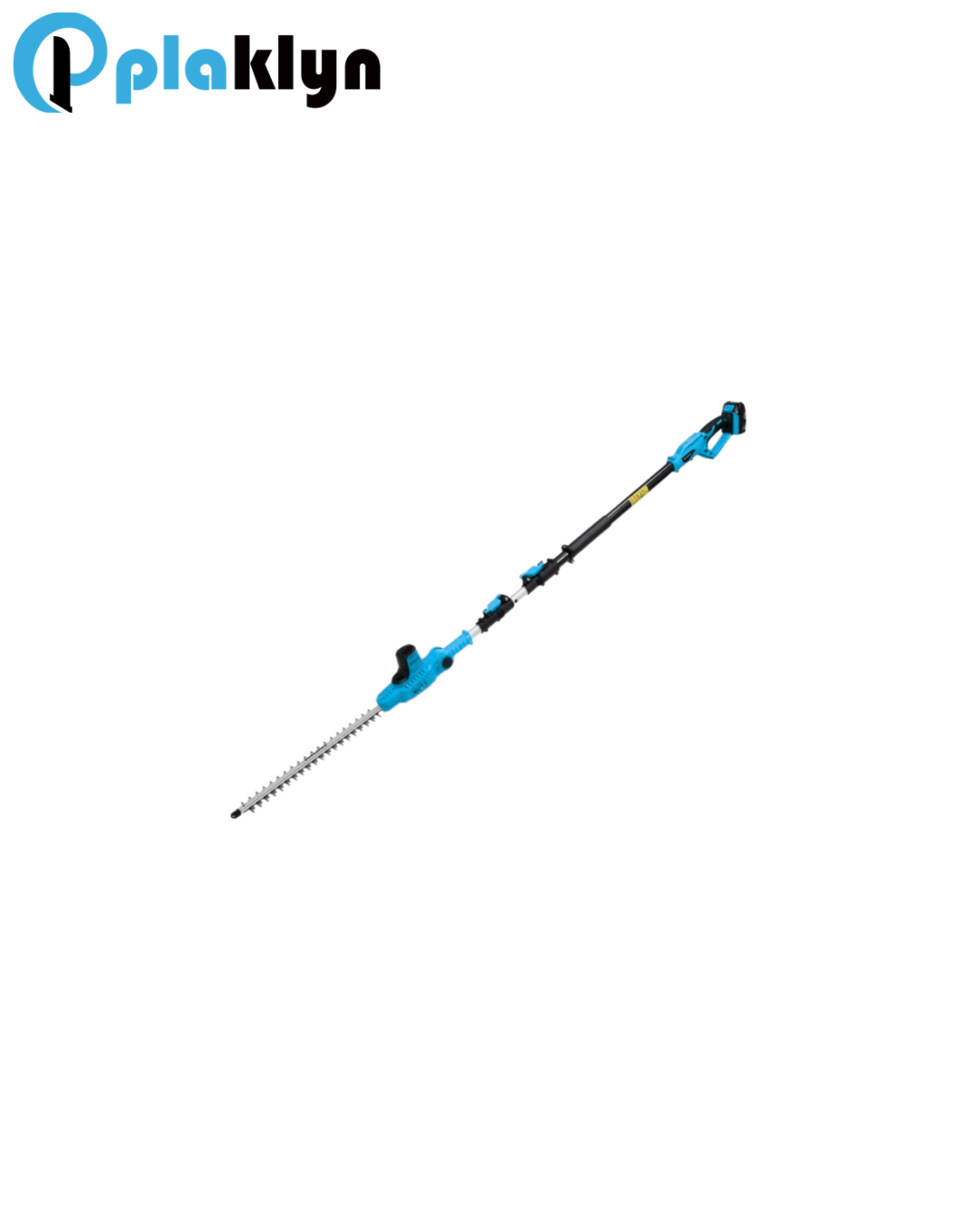 Plaklyn 18V Cordless Telescopic Hedge Trimmer – Dual Action with 2.0Ah Battery (YT-82834)