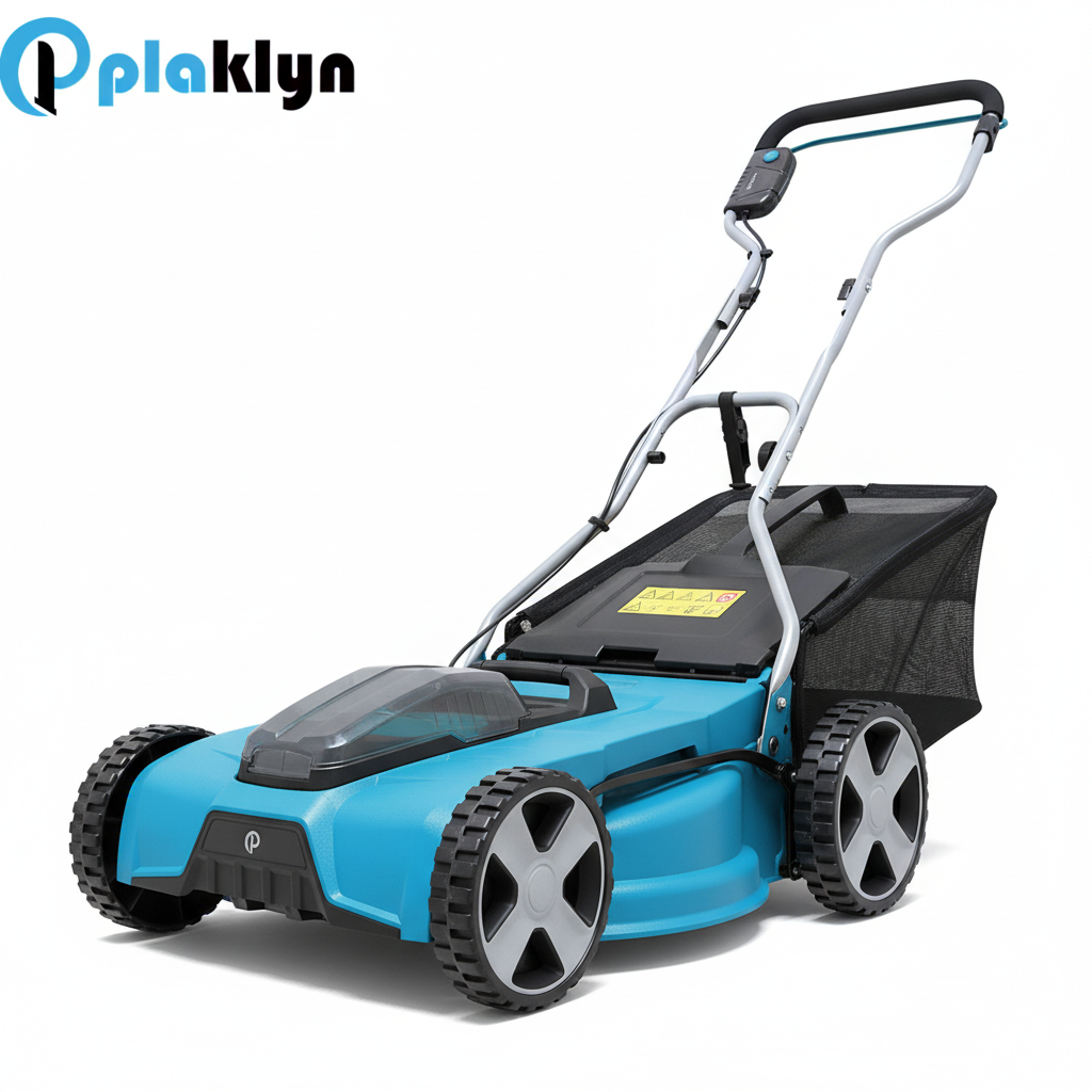 Lawn mower - front angle