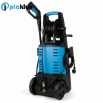 Rear three-quarter view of pressure washer